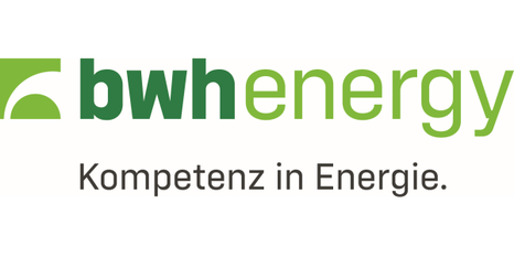 Logo des OT Ausstellers PR bwh energy mit Schriftzug Kompetenz in Energie